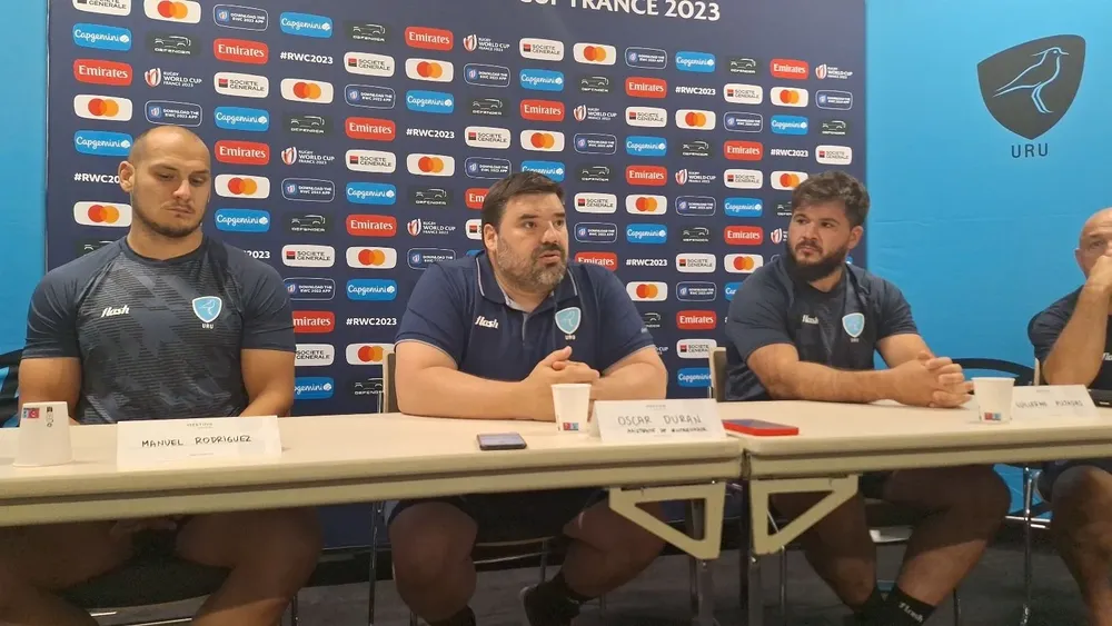 La conferencia de prensa con Oscar Duran, Manuel Rodríguez y Guillermo Pujadas