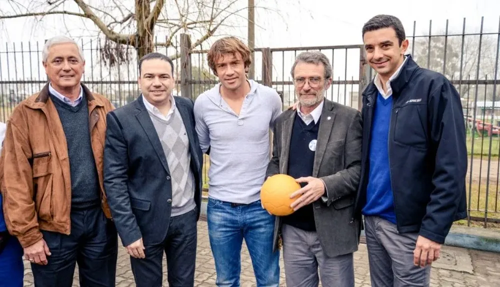 Eduardo Barales, Pablo Ramos, Diego Lugano, Héctor Florit y Agustín López.