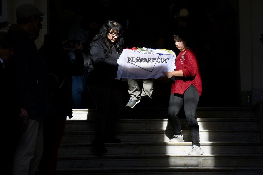La despedida de Amelia Sanjurjo.