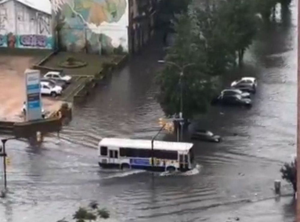 Inundaciones en Montevideo