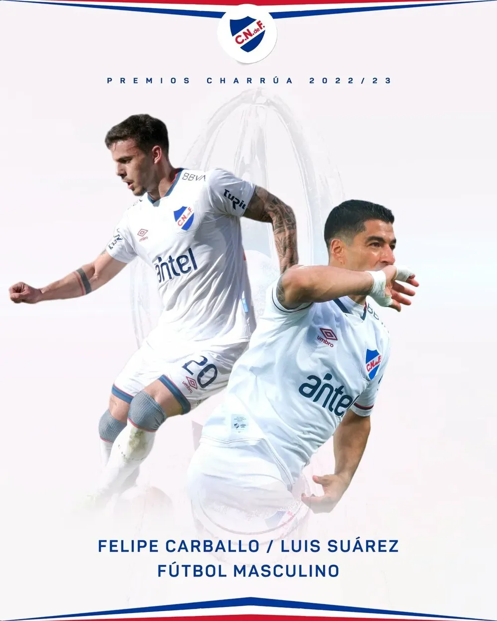 Nacional en los Premios Charrúa 2022/23