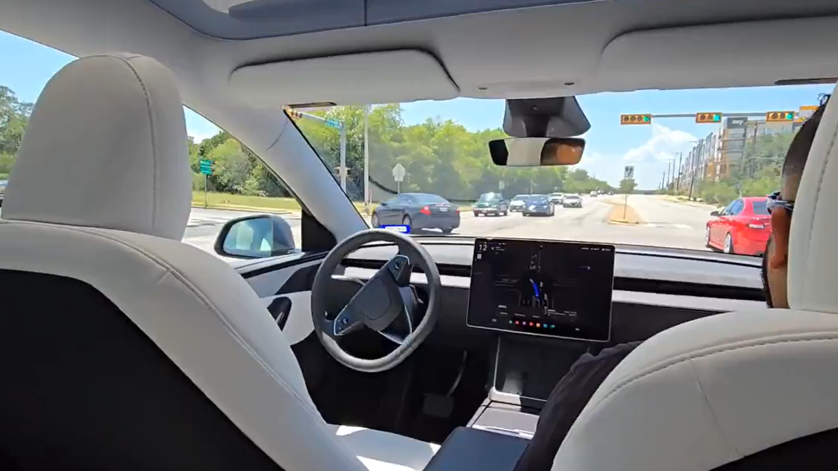 Así son los robotaxis de Tesla, de Elon Musk, que ya circulan en ...