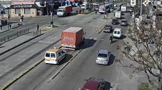 Esquina de General Flores y Francisco Plá donde ocurrió el accidente