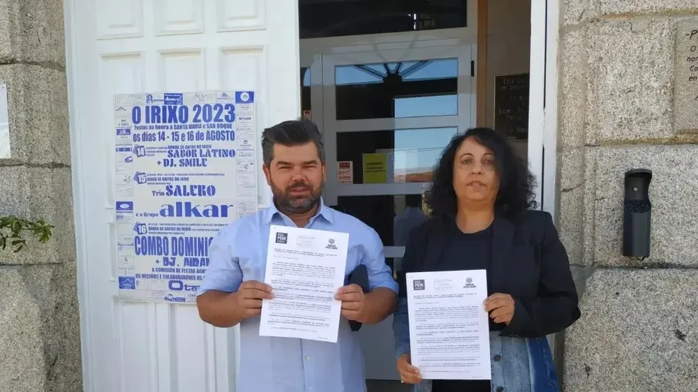 Presentación de la moción de censura de O Irixo