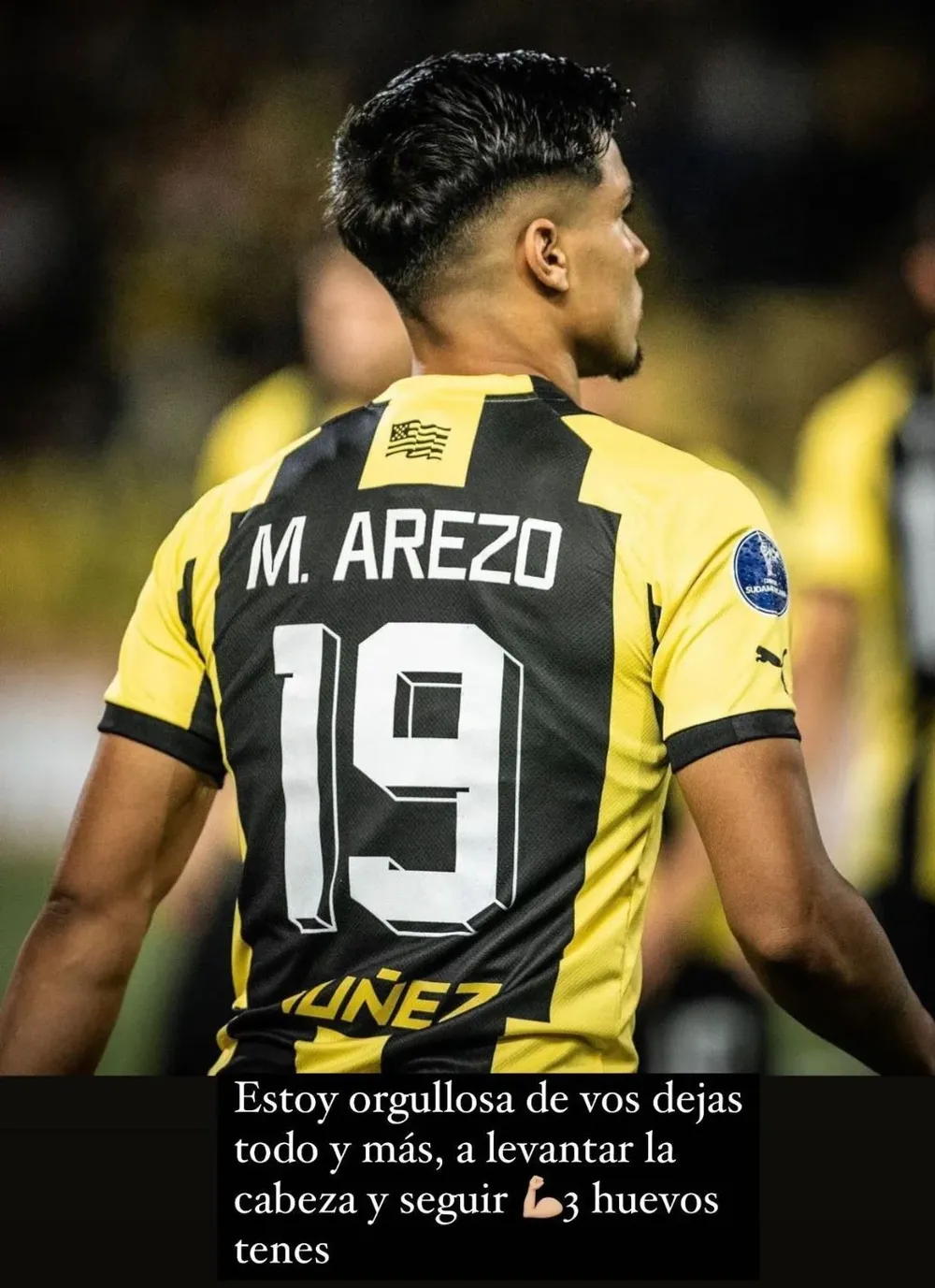 El mensaje de la pareja de Matías Arezo por su falta de gol