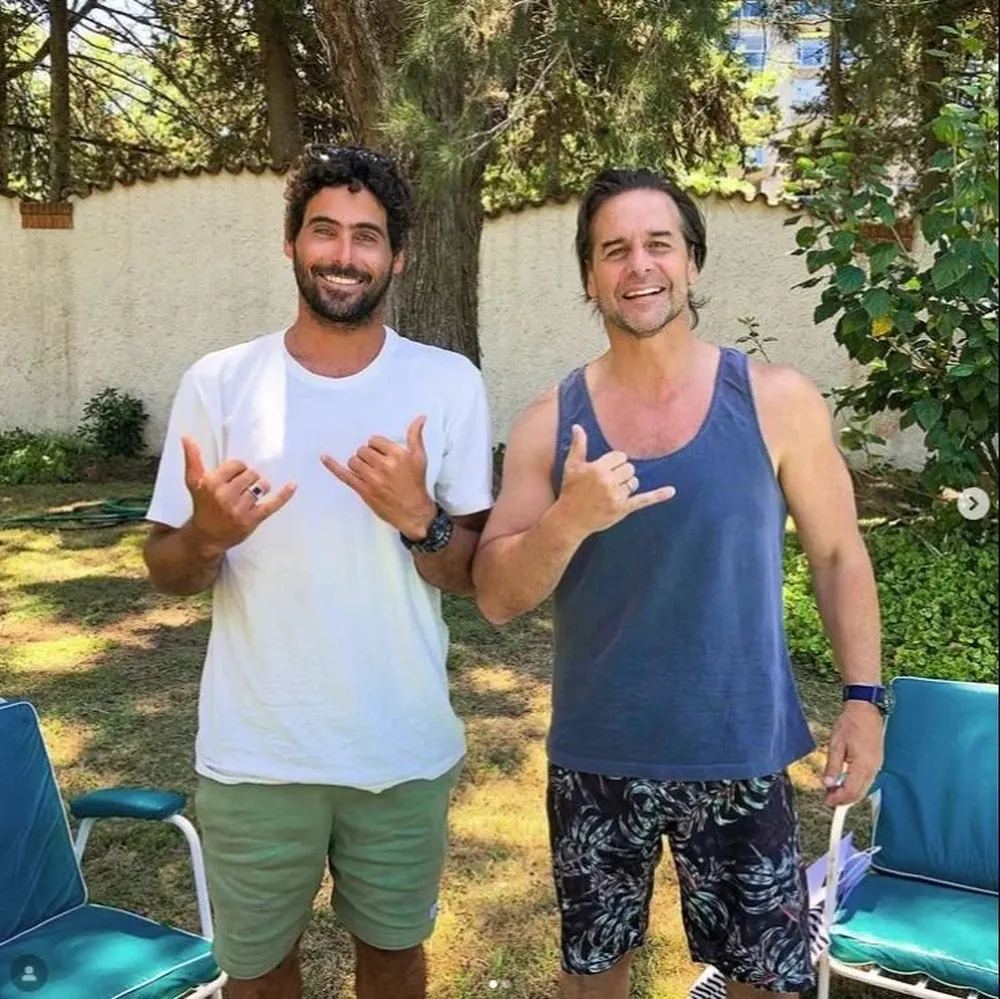 El encuentro entre Marco Giorgi y Lacalle Pou