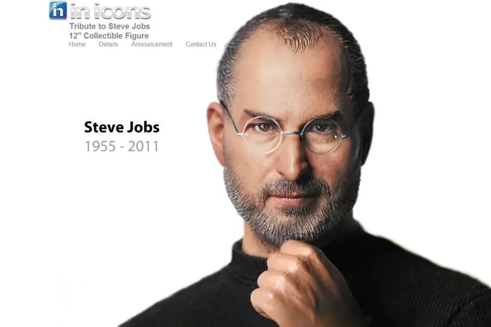 El muñeco de Steve Jobs
