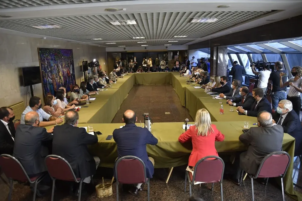 Reunión de los legisladores de la coalición