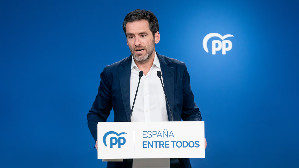 Borja Sémper, portavoz del PP.