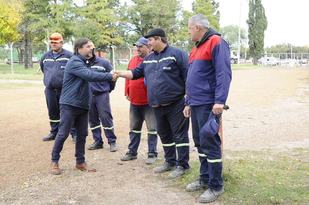 Luis Lacalle Pou, presidente de la Rep&uacute;blica, en Bella Uni&oacute;n.