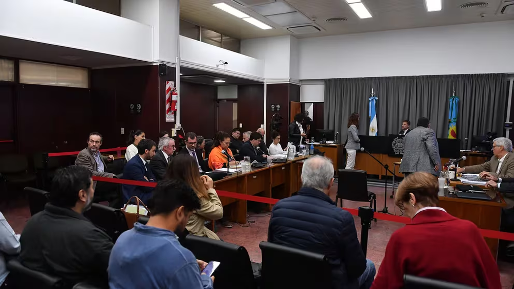 El juicio por la muerte de Alejandro Cohn. Foto: Maximiliano Luna