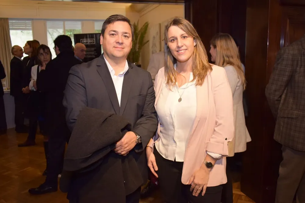 Julio Feoli y Claudia Piano