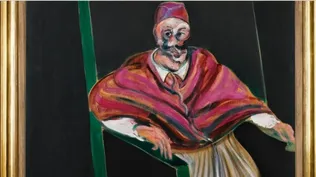 Fragmento de la obra Study for a Pope I, del pintor anglo-irlandés Francis Bacon