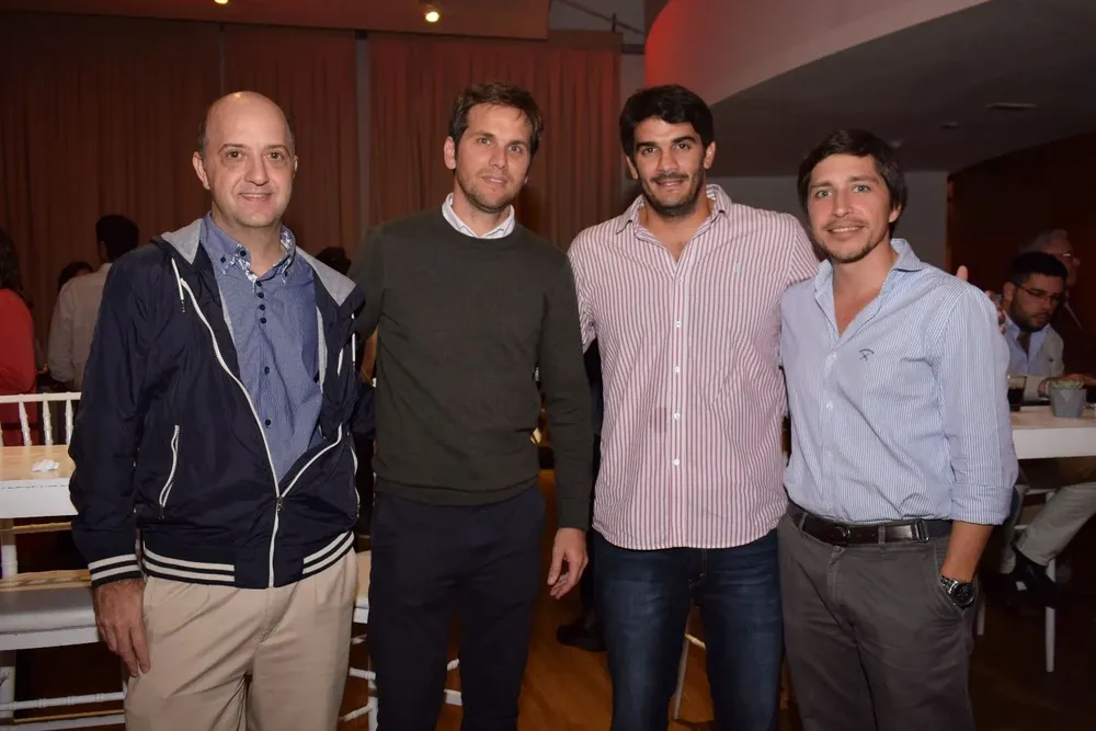 Ignacio Grundel, Federico Poggi, Agustin Campo y Miguel Sureda