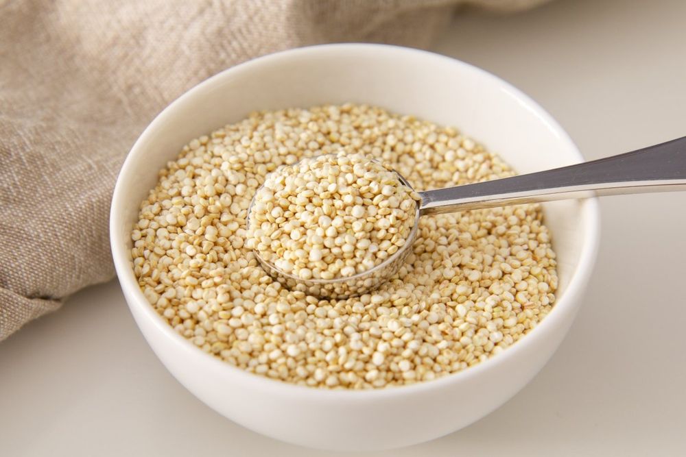 Quinoa, un alimentos con muchos nutrientes.  