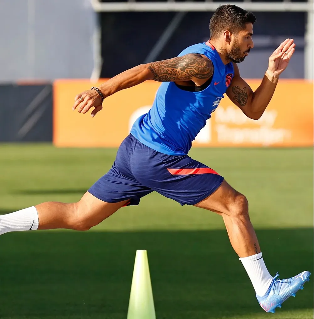 Luis Suárez se pone en forma