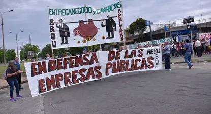 Trabajadores bancarios ocupan sucursal del BROU en la Unión