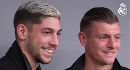 Federico Valverde y Toni Kroos&nbsp;
