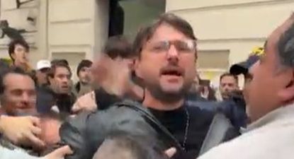 Juan Grabois fue detenido por la toma del Instituto Perón