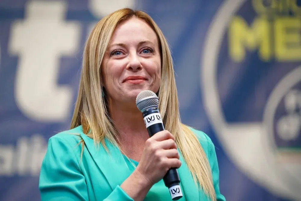 La primera ministra de Italia, Giorgia Meloni