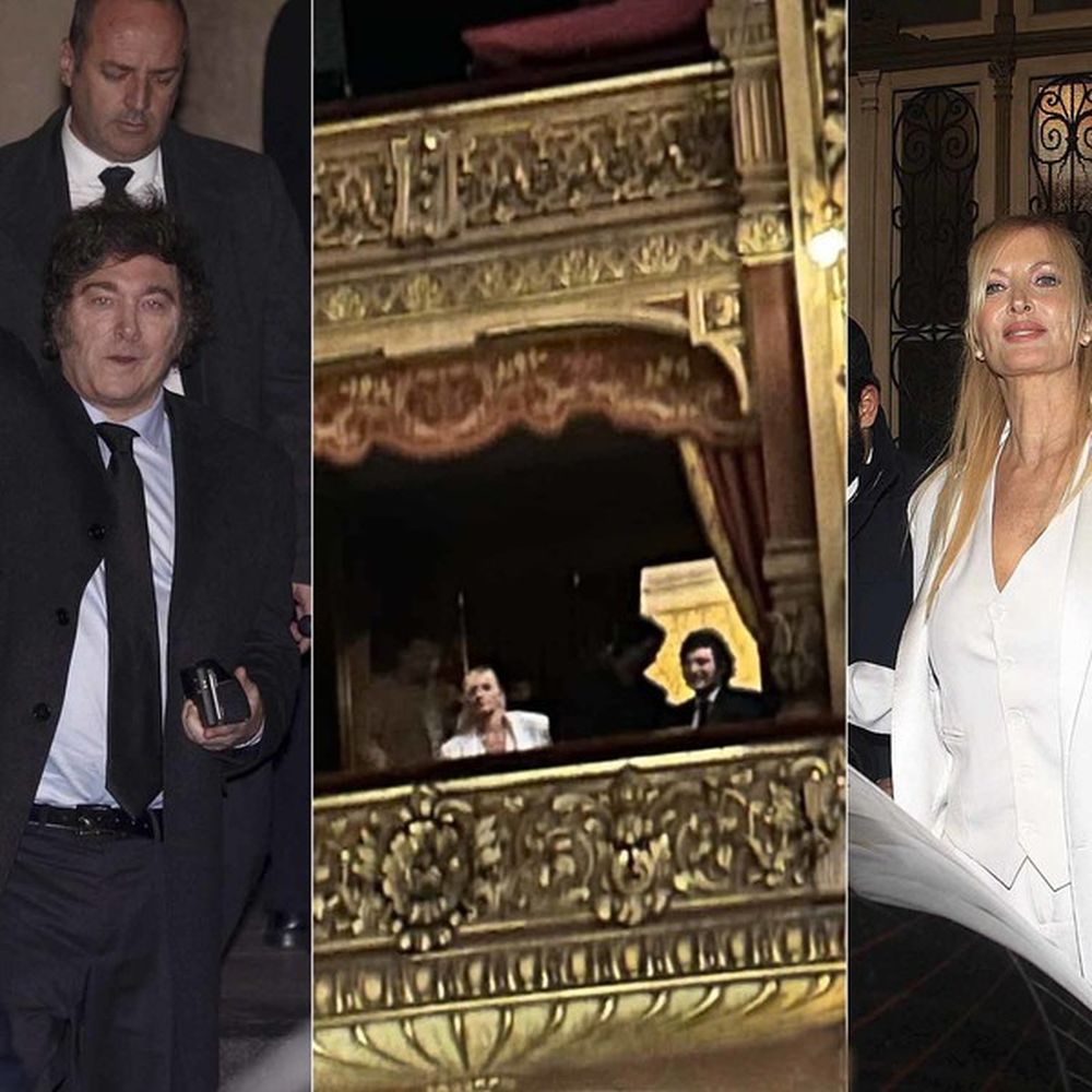 Yuyito González y el Presidente Javier Milei