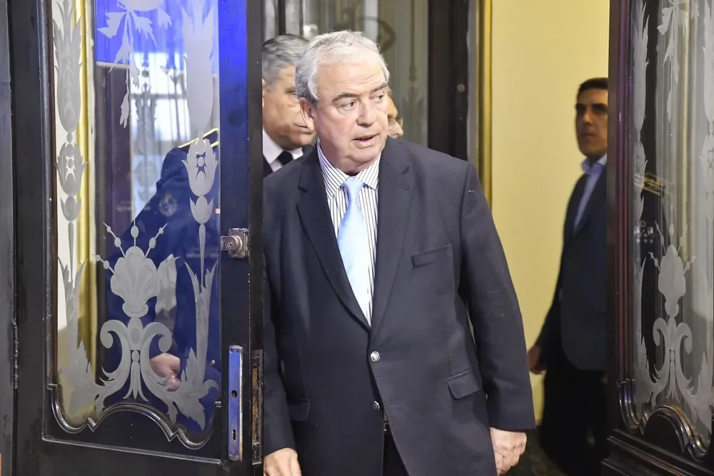 El ministro Heber declaró este martes ante la Fiscalía