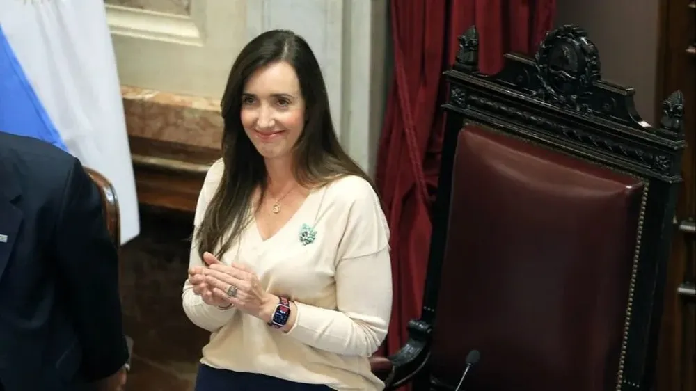 Victoria Villarruel tiene mejor imagen que Javier Milei.&nbsp;