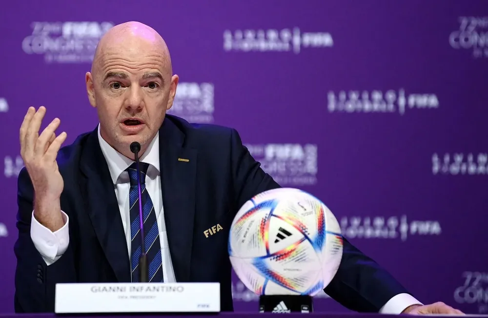 Gianni Infantino, presidente de FIFA