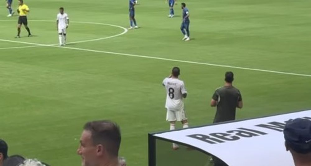Maxi Araújo fue a ver a Real Madrid y Federico Valverde Maxi Araújo fue a ver a Real Madrid y Federico Valverde