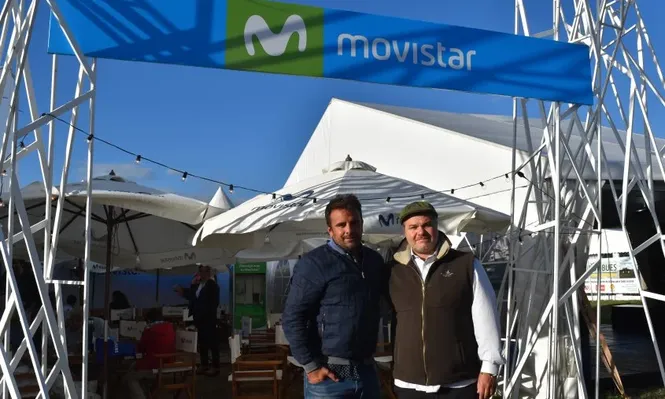 Los responsables de Movistar en el interior del país