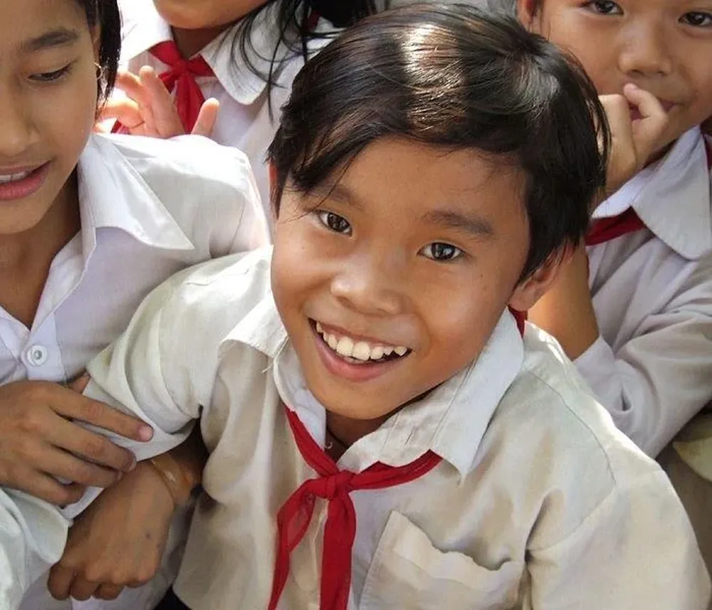 Escolares vietnamitas en el lugar 17 en las pruebas