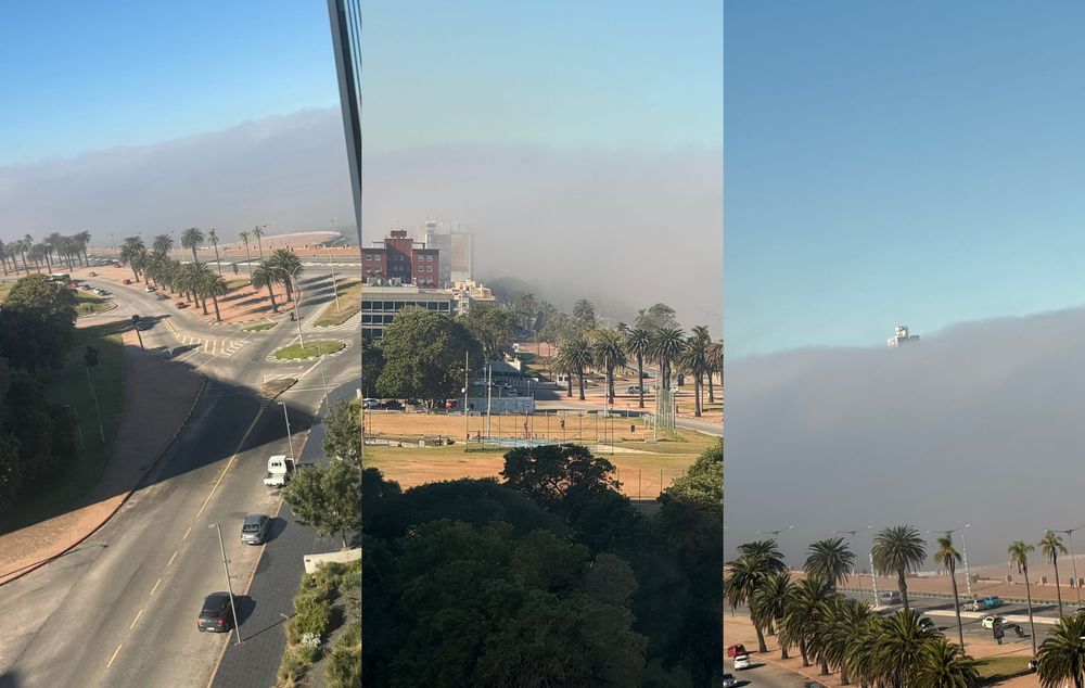 Niebla en Montevideo