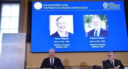 nobel de economia va para dos estadounidenses por mejoras a teoria de subastas