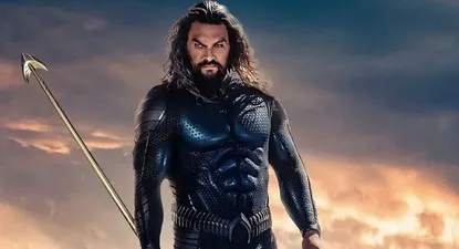 Jason Momoa vuelve a interpretar a Aquaman.