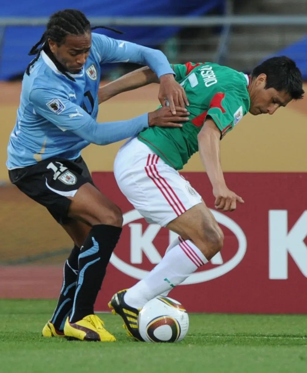 Así se juegan los Uruguay - México