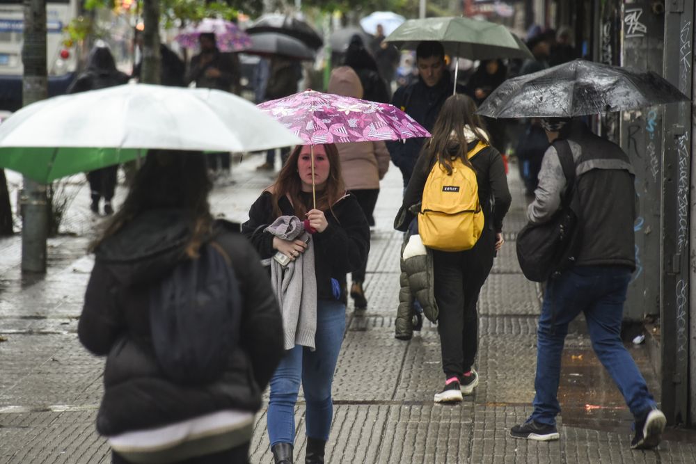 Según Inumet, en la zona de la alerta naranja se esperan tormentas algunas puntualmente fuertes