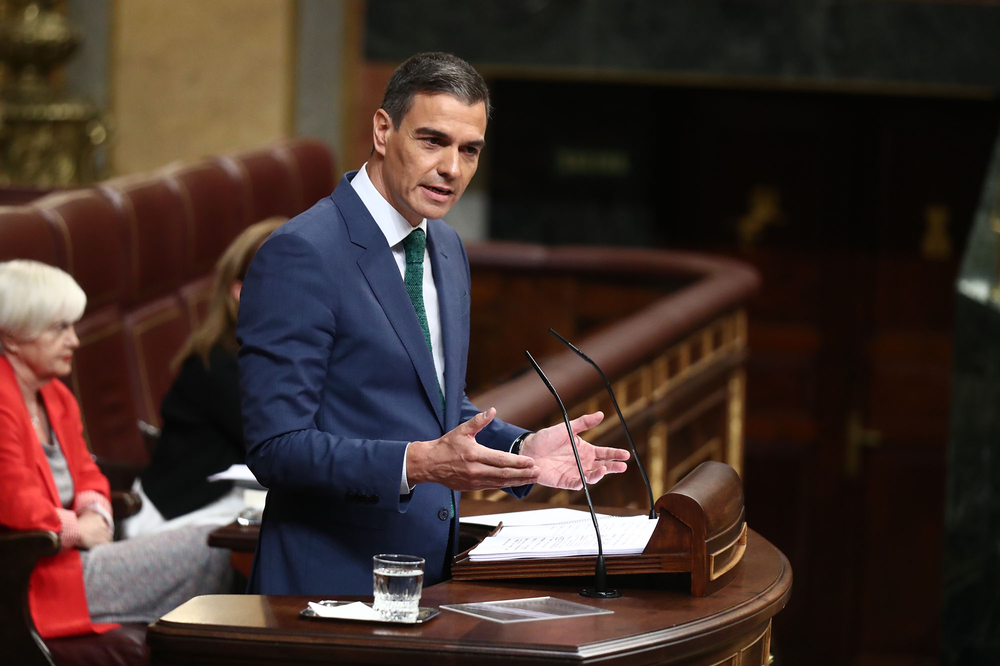 El presidente del Gobierno español, Pedro Sánchez.