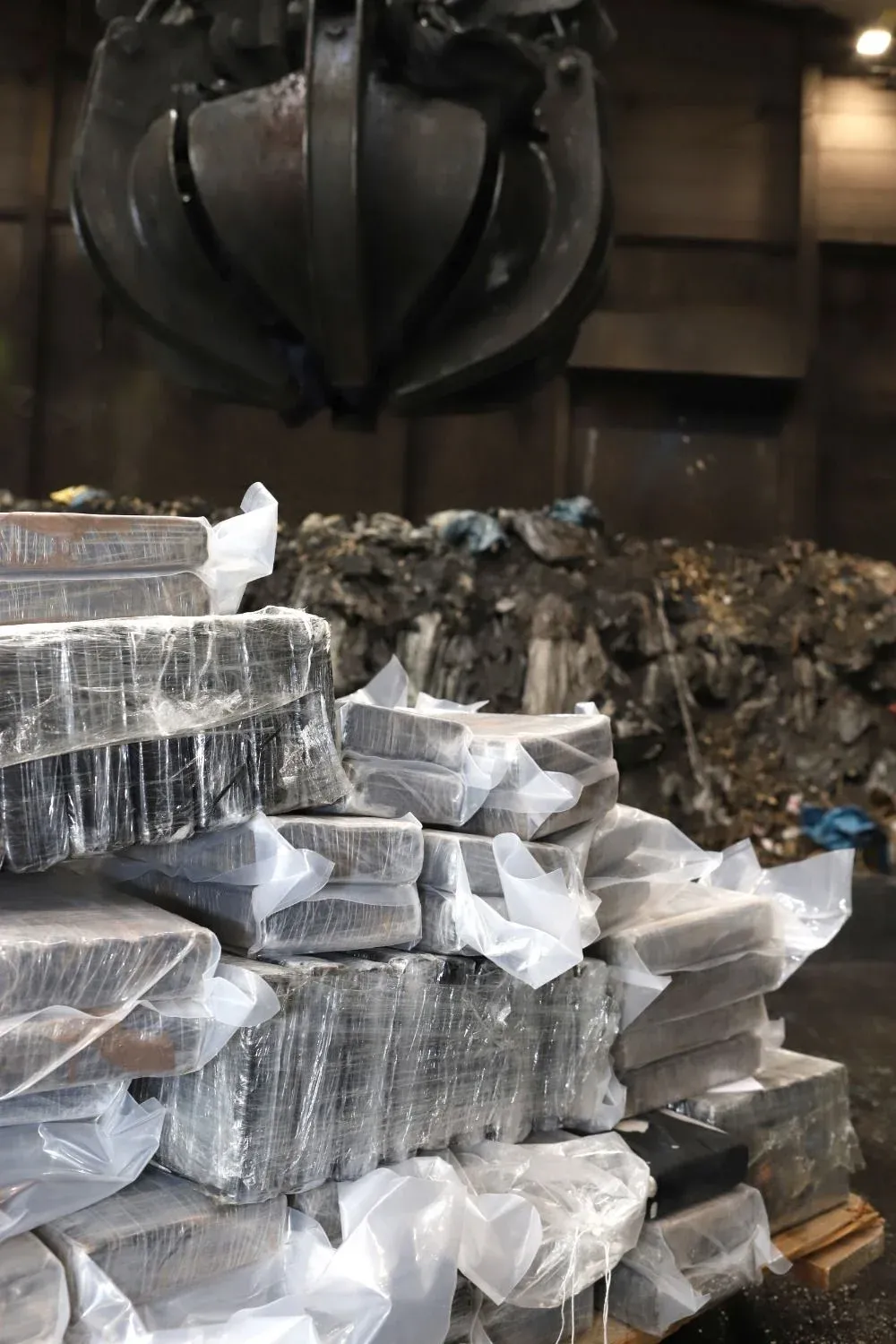 La droga incautada en el puerto de Hamburgo