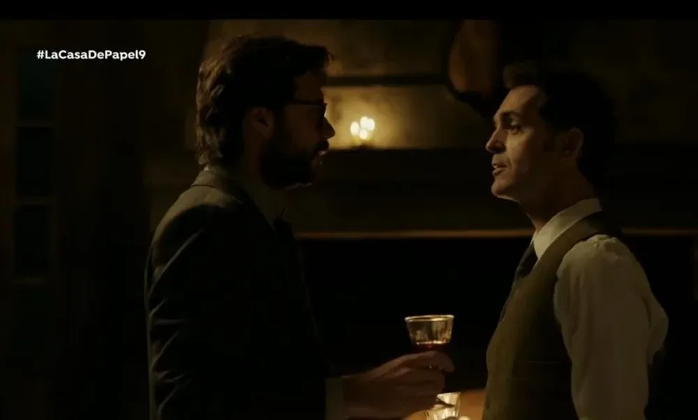 El Profesor y Berlín en La Casa de Papel