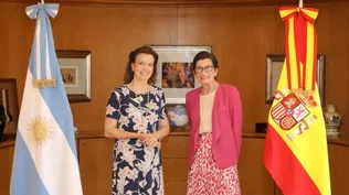 Diana Mondino y María Jesús Alonso Jiménez