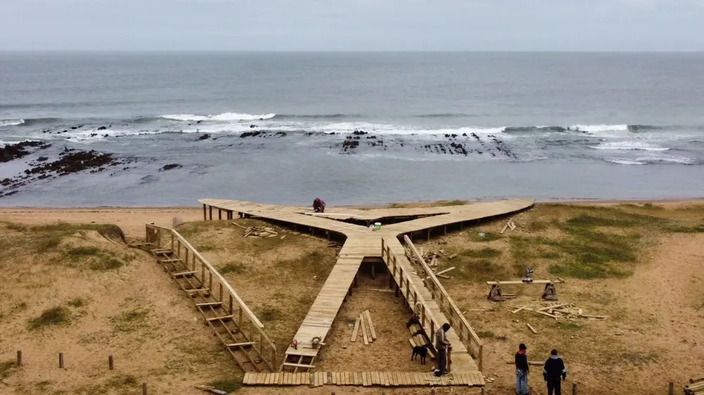 Mirador de Cola de La Ballena inaugurado en La Paloma, Rocha