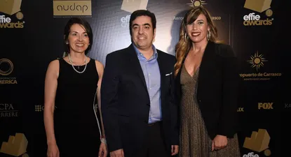 Silvana Saavedra, Marcelo Debernardi, y María José Caponi