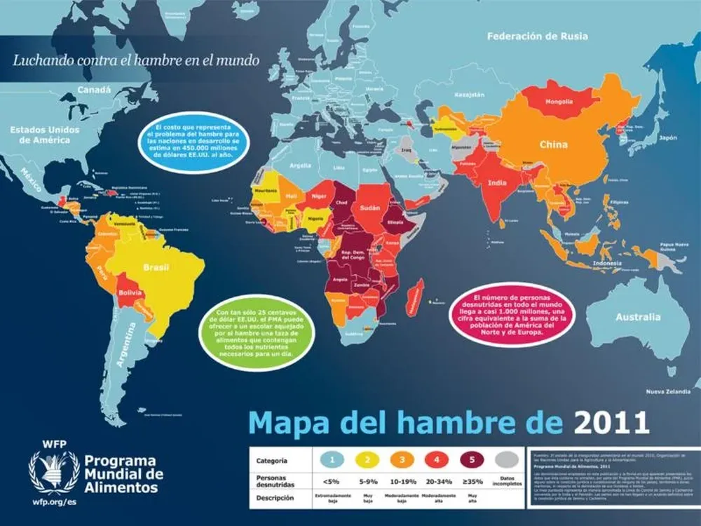 Mapa del Hambre 2011