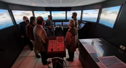 Los trabajos de simulación iniciaron este lunes en la Escuela Naval junto a la Administración Nacional de Puertos.