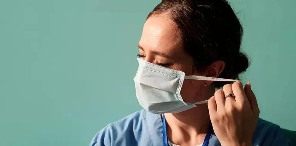 Uso de mascarillas en centros de salud