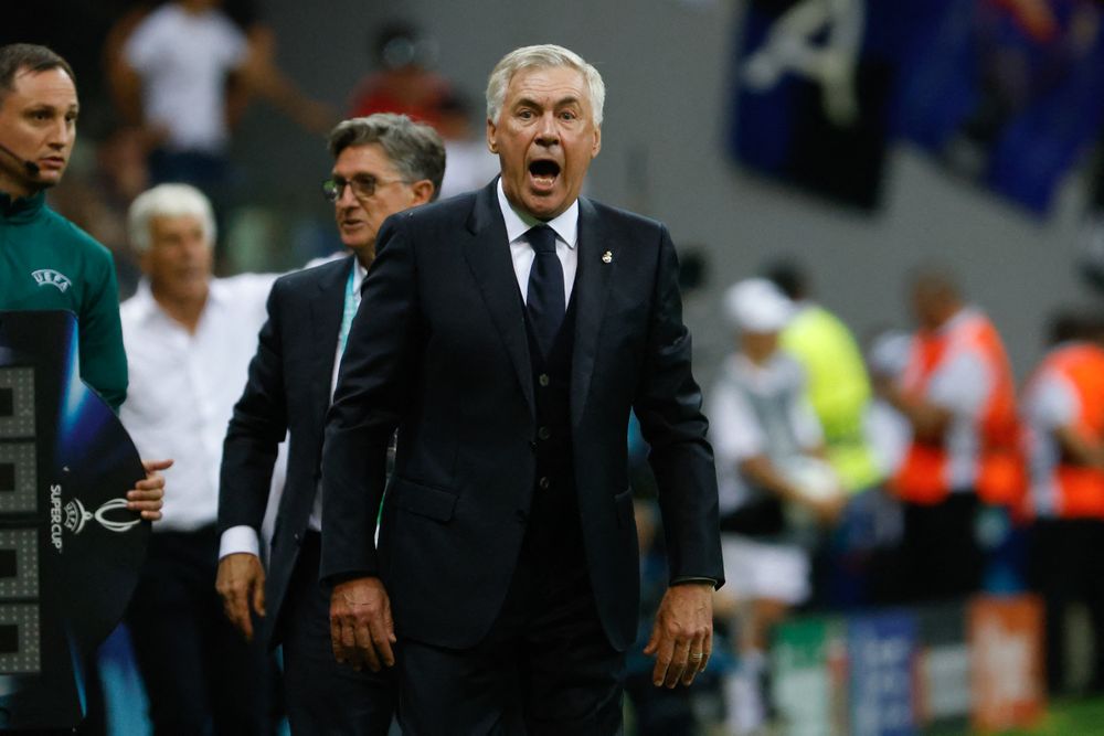 Carlo Ancelotti, técnico italiano del Real Madrid &nbsp; &nbsp;