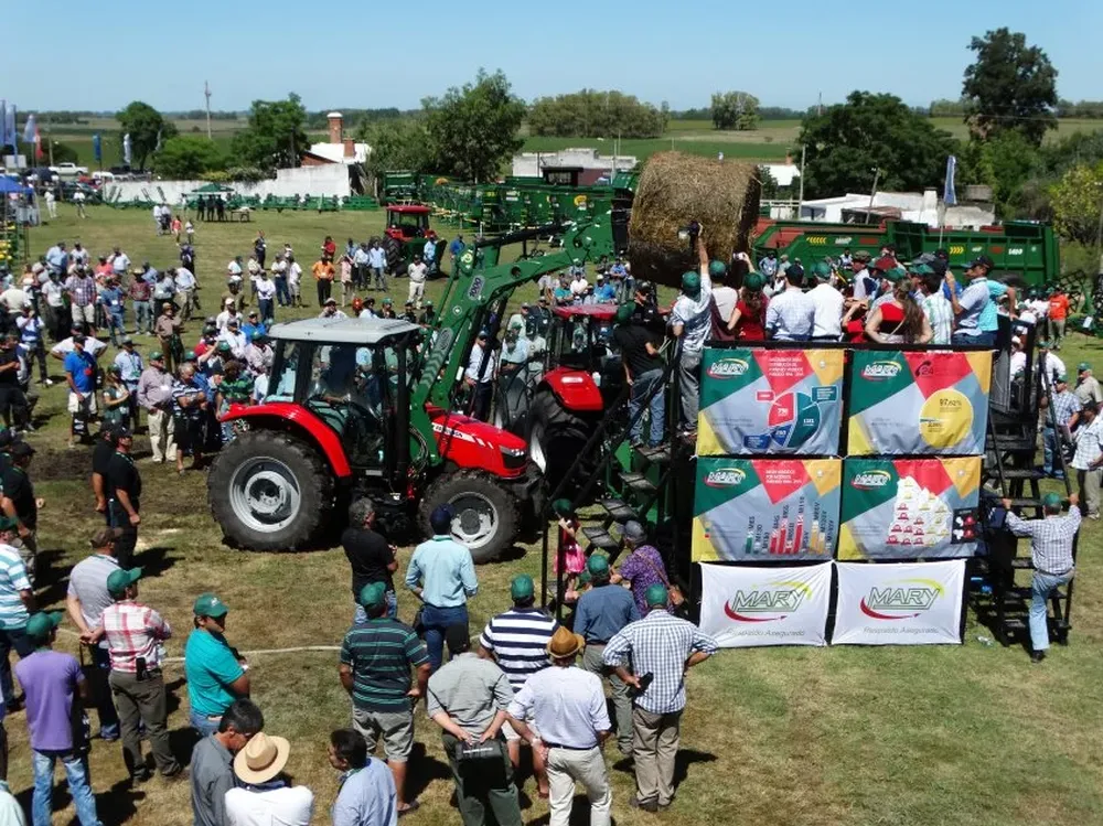 Hubo récord de productores presentes: más de 700.