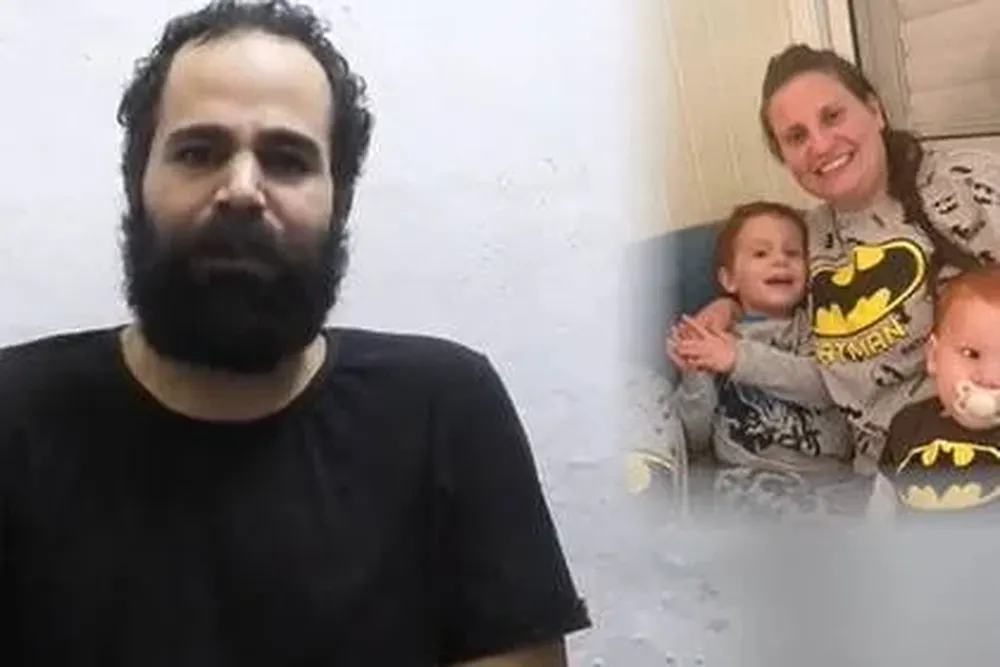 Yarden Bibas en el video difundido por Hamas