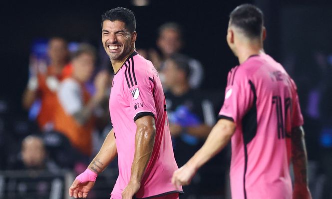 Luis Suárez y Lionel Messi