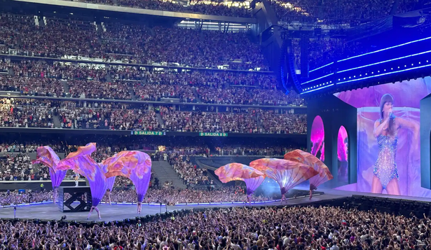 El concierto de Taylor Swift en el estadio Bernabéu